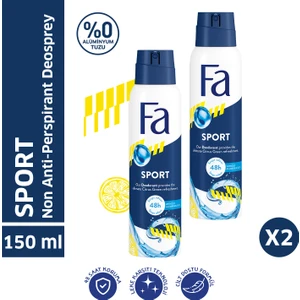 Men Sport Deosprey 150 Ml X 2 Adet