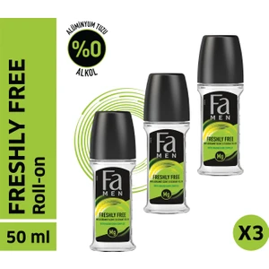 Freshly Free Nane & Bergamot Roll-On X 3 Adet
