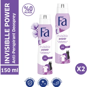 Invisible Power Deosprey 150 Ml X 2 Adet