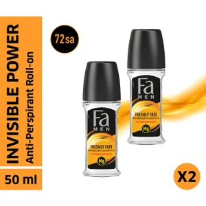 Men Invısıble Power Roll-On 50 Ml X 2 Adet