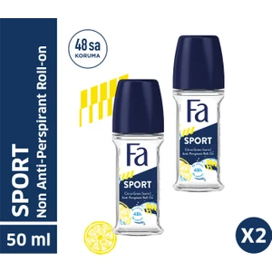Sport Roll-On 50 Ml X 2 Adet