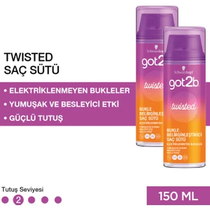 Twisted Bukle Belirginleştirici Saç Sütü 150 Ml X 2 Adet