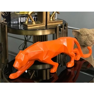 Mirsa Global Dekoratif Kübik Leopar Biblo