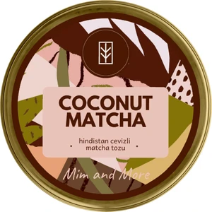 Mim and More Coconut Matcha - Hindistan Cevizi Aromalı Matcha, 25 Gr