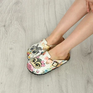 Azizsahinshoes 6310 Baykuşlar Sabo Terlik