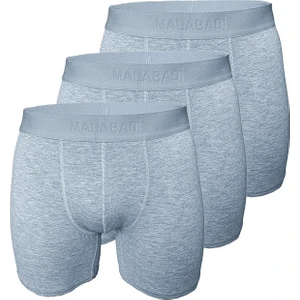 Erkek 3 Lü Modal Uzun Boxer M3010