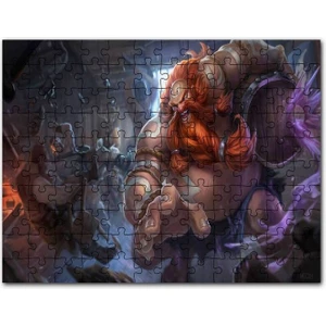 League Of Legends Gragas Görseli 500 Parça Puzzle Yapboz Mdf (Ahşap)
