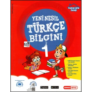 Kırmızı Beyaz Yayınlar 1.Sınıf  Yeni Nesil Türkçe Bilgini