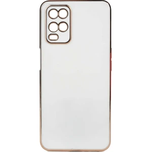 Oppo A54 4g Kılıf Köşeli Altın Model Kapak