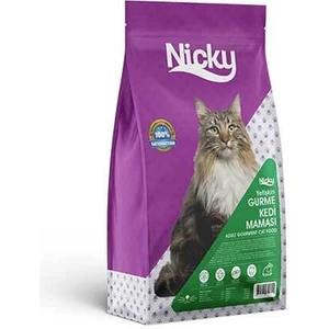 Adult Multi Color Tahıllı Tavuklu Gurme Yetişkin Kedi Maması 15 kg
