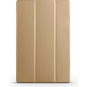 HTStore Samsung Galaxy Tab A8 10.5 SM-X200 (2021) Htstore Htstore Zore Smart Kapak Standlı 1-1 Kılıf-Gold