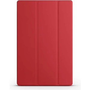 HTStore Samsung Galaxy Tab A8 10.5 SM-X200 (2021) Htstore Htstore Zore Smart Kapak Standlı 1-1 Kılıf-Kırmızı