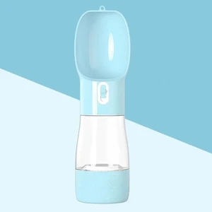 Dream Plus Mikopet Köpek Seyahat Suluğu ve Mama Kabı-Mavi