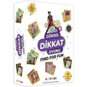 Görsel Dikkat Oyunu - Find For Fun Onur Erol Kids Club -