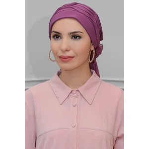 Hürrem Bone Gül Kurusu Pratik Hazır Geçmeli Tesettür Bone Sandy Kumaş Incili Pileli Nervürlü Güllü 1805_18