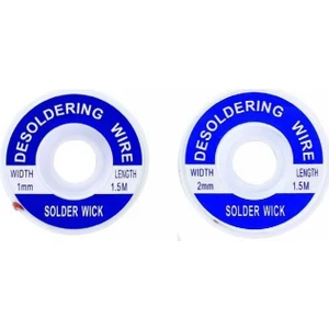 ZD-180 Lehim Temizleme Teli  2li Set 1-2mm