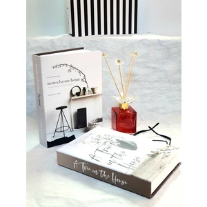 Lovely Book & Book Dekoratif Kitap Kutusu 2'li Set Home Bahar Serisi Kitap Kutu Set