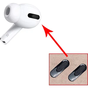 Esf Airpods Pro Hoparlör Anti Toz Önleyici Metal