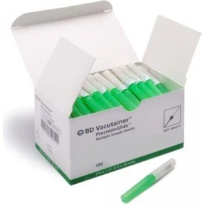 Blc Grup Medikal-Bd 360213 Vacutainer Vakumlu Kan Alma Iğnesi 21 G Yeşil 100 Adet