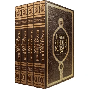 Hayat Rehberi Kur’an Konulu Tefsir 5 Cilt Takım (Orta Boy)