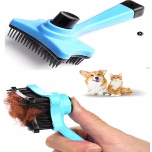 Dream Plus Otomatik Temizlenen Tuşlu Evcil Hayvan Fırçası Kedi Köpek Tüy Toplayıcı Tarak