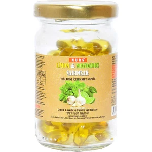 Limon Maydanoz Sarımsak Kürü 60 Kapsül