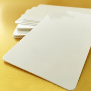 Pvc Eco Mat Yüzey Beyaz Kart 100 Adet