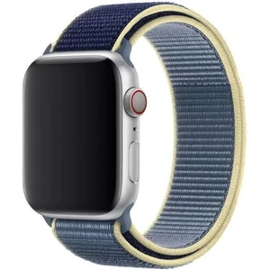 Apple Watch Seri 7 6 5 4 3 2 Se 38MM / 40MM / 41MM Uyumlu Spor Loop Dokuma Hasır Kordon
