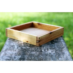 Kare Saksı Kutusu (20 x 25 x 5cm), Depolama Alanı , Ekin Kutusu, Ahşap Kutu