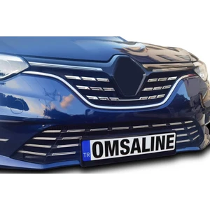 Renault Megane 4 Sedan Krom Ön Tampon Alt Çıta 2021 ve Sonrası