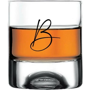 B Harfi Yazılı Paşabahçe Viski Bardağı