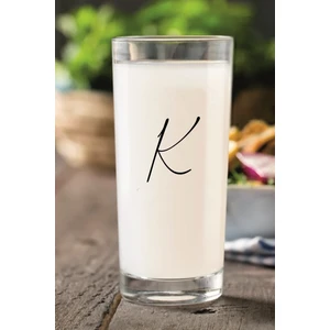 Çıkmayan Baskılı K Harfli Rakı Bardağı Kadehi