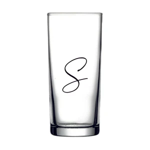 S Harfli Rakı Bardağı Kadehi