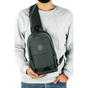 Strong Kulaklık Çıkışlı Tek Kol Göğüs ve Sırt Çantası ,çapraz Çanta Body Bag TK01