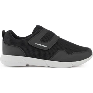 ACA I Büyük Beden Erkek Sneaker Koşu & Yürüyüş Ayakkabısı Siyah / Koyu Gri