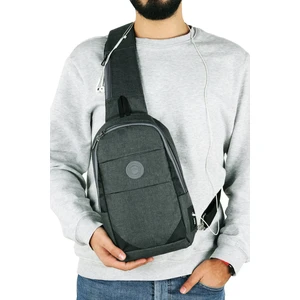 Strong Kulaklık Çıkışlı Tek Kol Göğüs ve Sırt Çantası ,çapraz Çanta Body Bag TK02