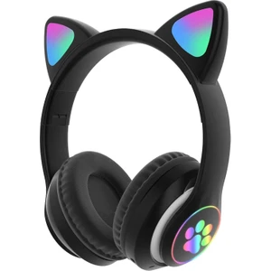 LED Işıklı Bluetooth Kedi Kulaklık