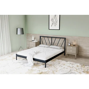 gm 227 Gözde Dublex Metal Karyola Siyah 150X200