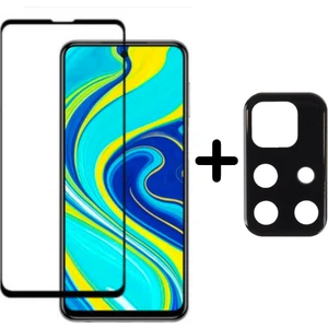 wowacs Xiaomi Poco M4 Pro 5g 5d Tam Kaplayan Cam Ekran Koruyucu ve Kamera Lens Koruyucu Seti