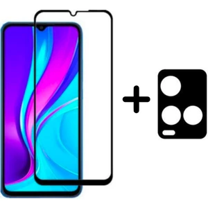 wowacs Vivo Y21S 5d Tam Kaplayan Cam Ekran Koruyucu ve Kamera Lens Koruyucu Seti