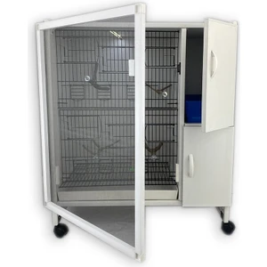 İstanbul Kafes Model Sultan SLT02Y PVC DOLAP - PVC KAFES - PVC SALMA KAFES (Kurulu Montajlı Gönderim)