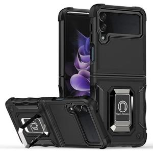 Samsung Galaxy Z Flip3 5g Pembesi Için Halka Tutucu Kaymaz Kasa (Yurt Dışından)
