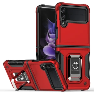 Samsung Galaxy Z Flip3 5g Pembesi Için Halka Tutucu Kaymaz Kasa (Yurt Dışından)