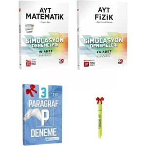 3D Yayınları AYT Matematik - AYT Fizik Deneme Tamamı Video Çözümlü