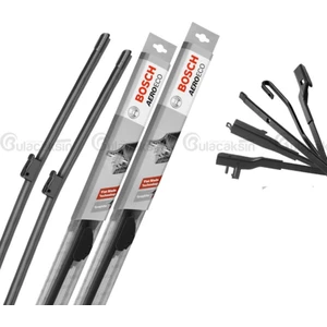 Aeroeco Renault Clio 4 2012 - 2020 Ön ve Arka Silecek Seti