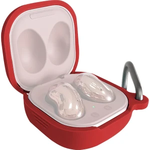 Samsung Galaxy Buds Live / Pro Case Wine Red Için (Yurt Dışından)