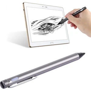 Superfine Metal Nib Kapasitif Dokunmatik Ekran Kalem Siyah (Yurt Dışından)