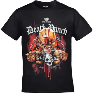 Five Finger Death Punch  Ön Arka Baskılı Siyah Tshirt