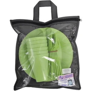 Çantalı Piknik Seti Yeşil 30 Parça