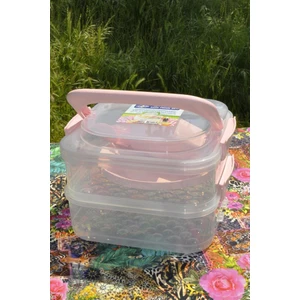 Katlı Piknik Seti Pudra